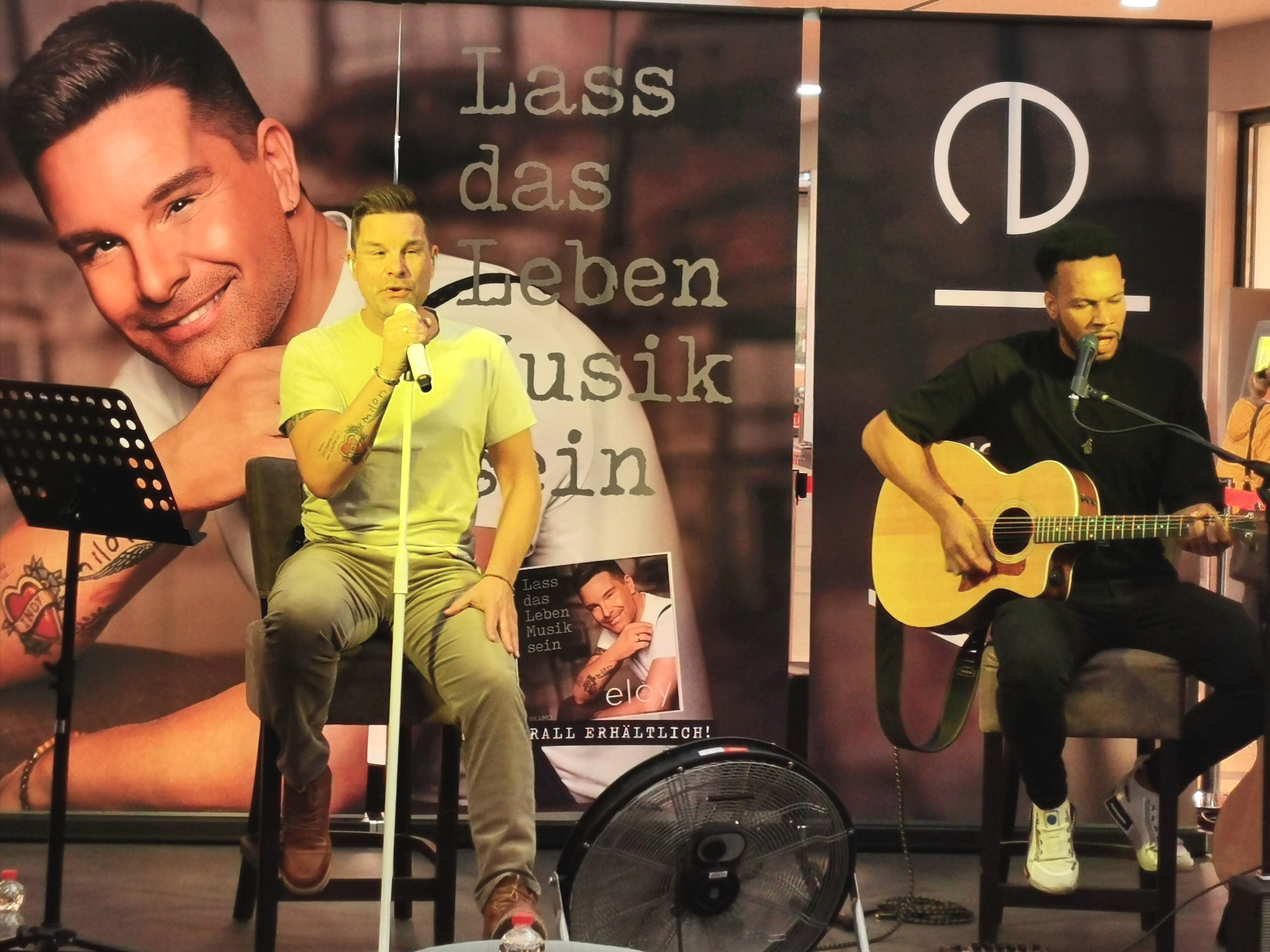 Eloy de Jong – Akustik-Auftritt zum Album „Lass das Leben Musik sein“